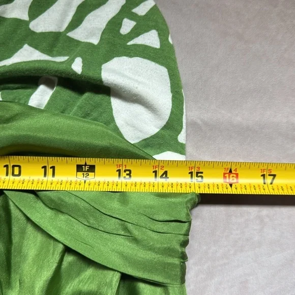 Velvet VTG Dress Babydoll Bubble Hem Forest Fairy Twee Silk Quiet Luxury USA M - Picture 14 of 16